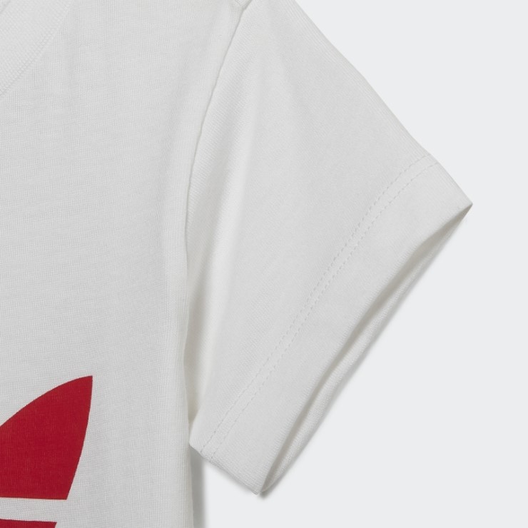 Camiseta Blanca Adidas Trefoil Shorts