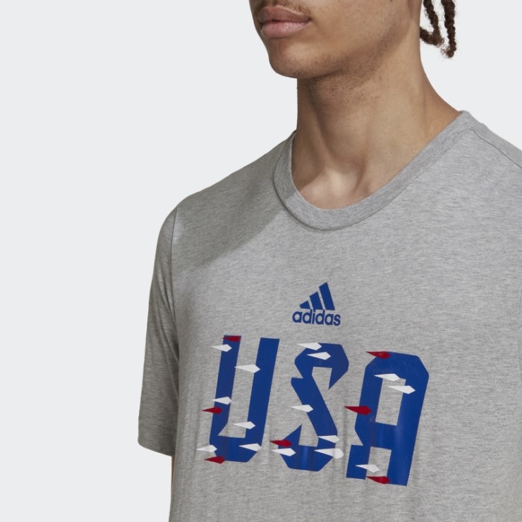 Camiseta Adidas Copa Mundial De La Fifa 2022 Gris Medio