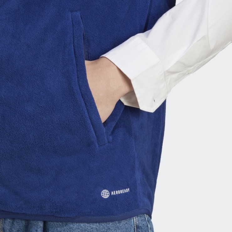 Chaleco Tiro Victoria Azul Adidas