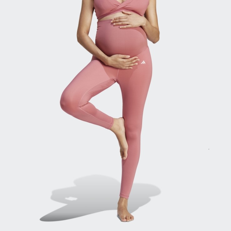 Polainas Yoga 7/8 (maternidad) Rosa Adidas