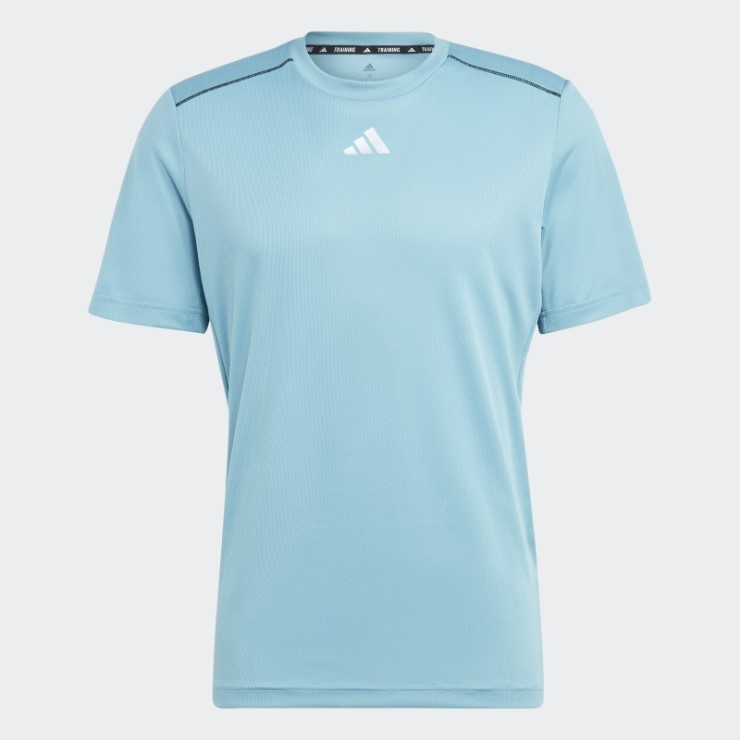 Camiseta Logo Entrenamiento Base Adidas Azul