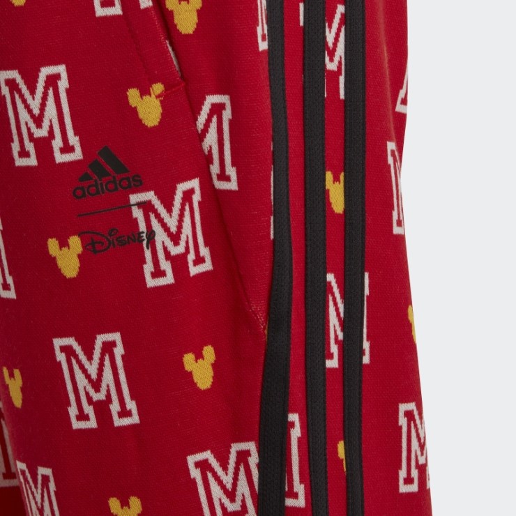 Adidas X Disney Joggers De Mickey Mouse Caliente Escarlata