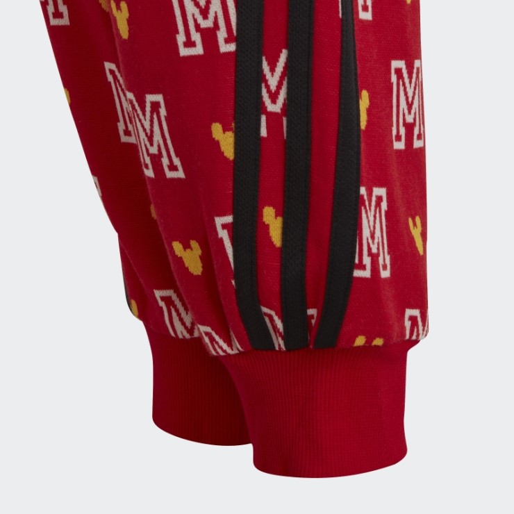 Adidas X Disney Joggers De Mickey Mouse Caliente Escarlata