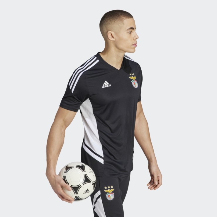 Benfica Condivo Camiseta De Entrenamiento Negro Adidas