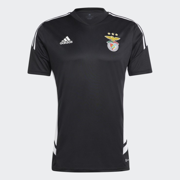 Benfica Condivo Camiseta De Entrenamiento Negro Adidas