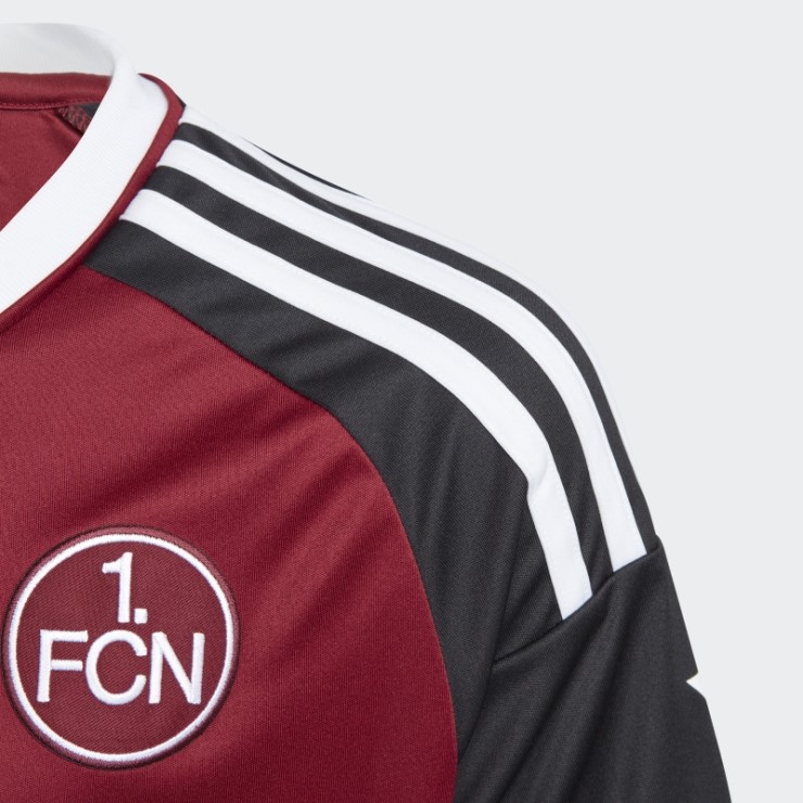 Camiseta Primera Equipación Fc Nürnberg 22/23 Burdeos Adidas