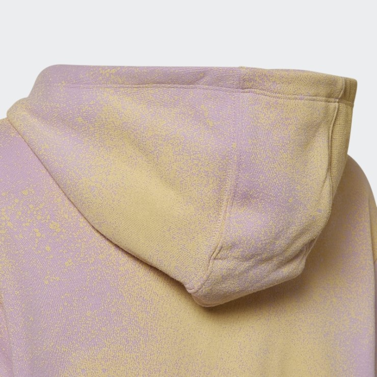 Sudadera Corta Con Estampado Gráfico Lila Adidas