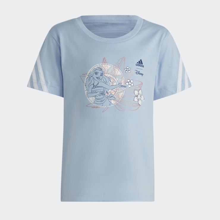 Camiseta Adidas Disney Moana Azul Amanecer
