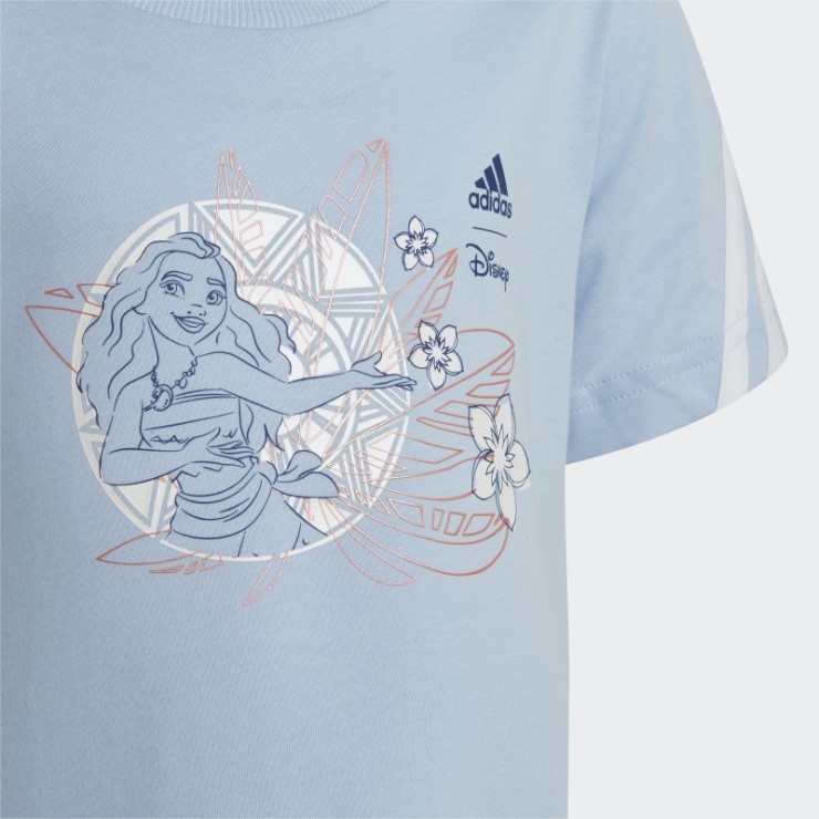 Camiseta Azul Amanecer Adidas Disney Moana