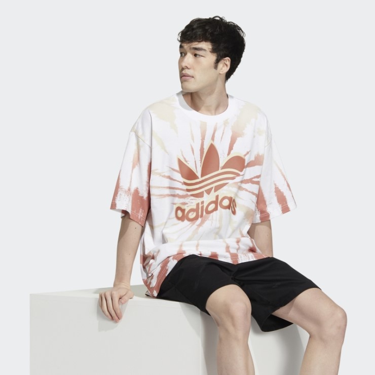 Camiseta Blanca Outdoor Tie-dye Adidas