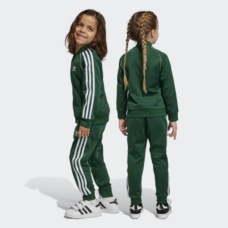 Chándal Adidas Adicolor Sst Verde Oscuro