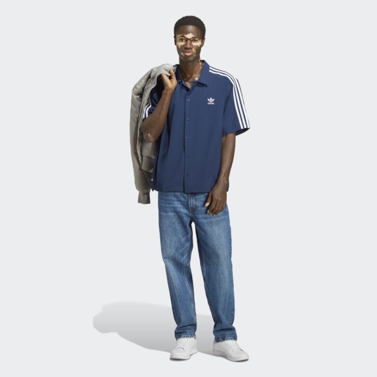 Camiseta Adicolor Classics Noche Añil Adidas