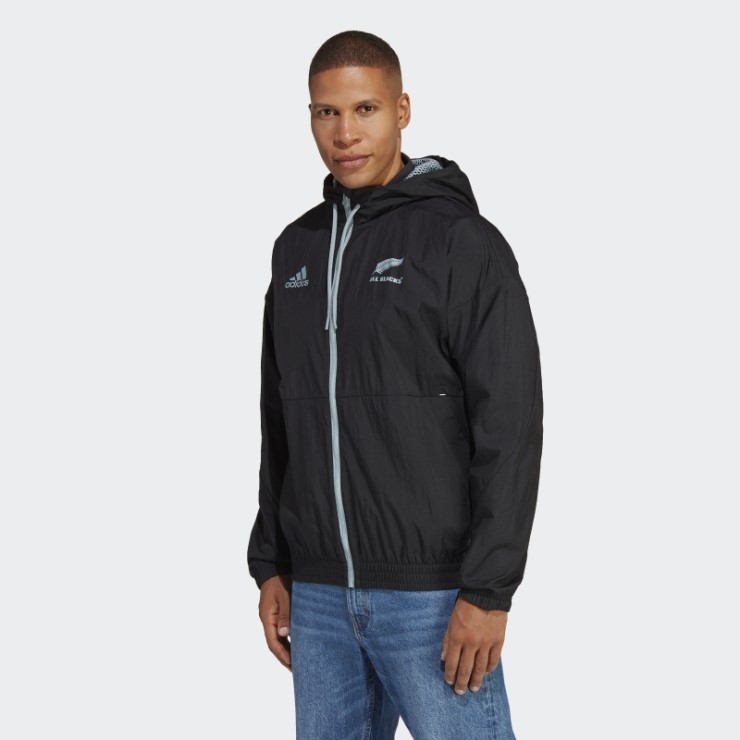 Chaqueta Negra Adidas All Blacks Rugby Supporters