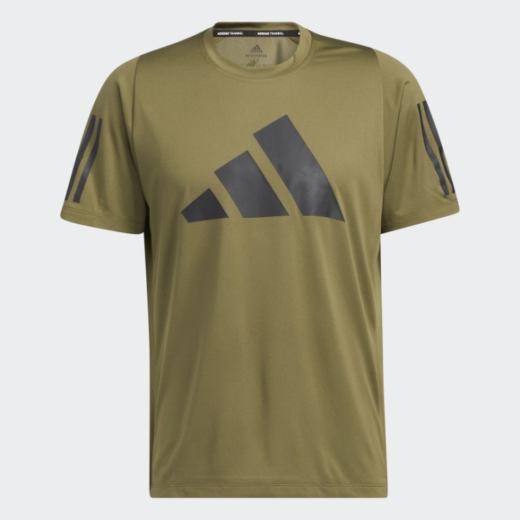 Camiseta Adidas Sportswear Freelift 3 Bar Verde Oliva