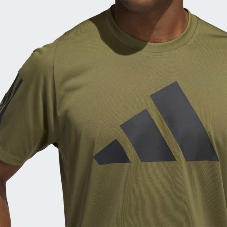 Camiseta Adidas Sportswear Freelift 3 Bar Verde Oliva
