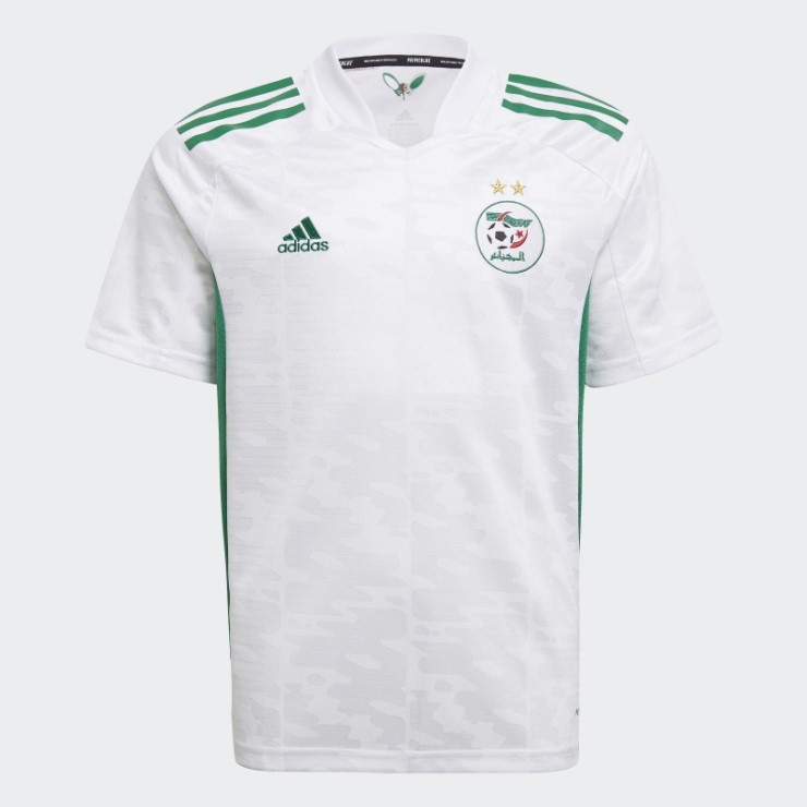 Camiseta Adidas Argelia 20/21 Primera Equipación Blanca