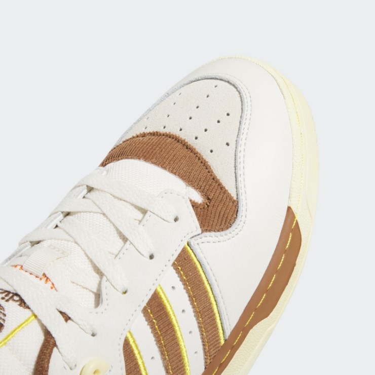 Elegante Amarillo Adidas Rivalry Low 86 Zapatos
