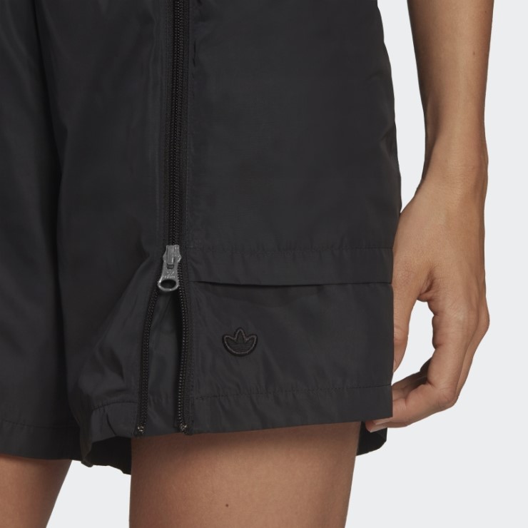Pantalón Corto Adidas Adicolor Zip Negro