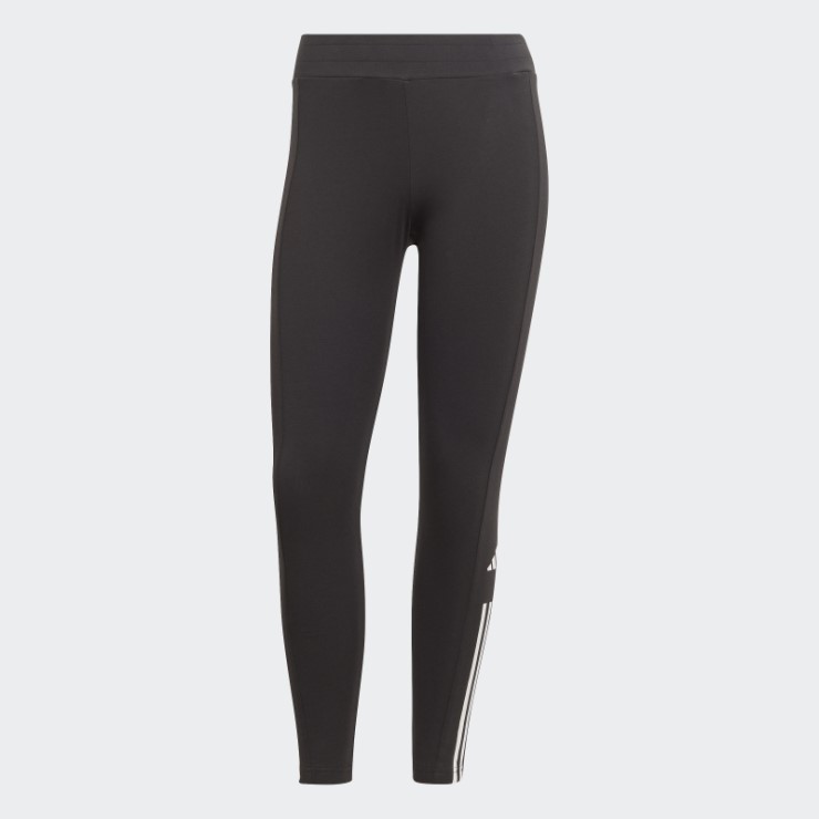 Negro Tren Algodón Rendimiento 7/8 Leggins Adidas