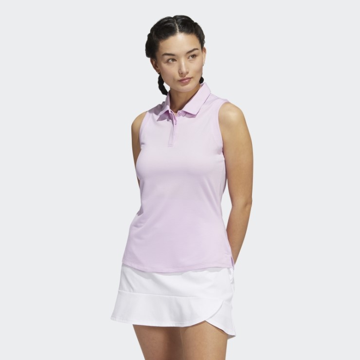 Adidas Polo Lila Sin Mangas