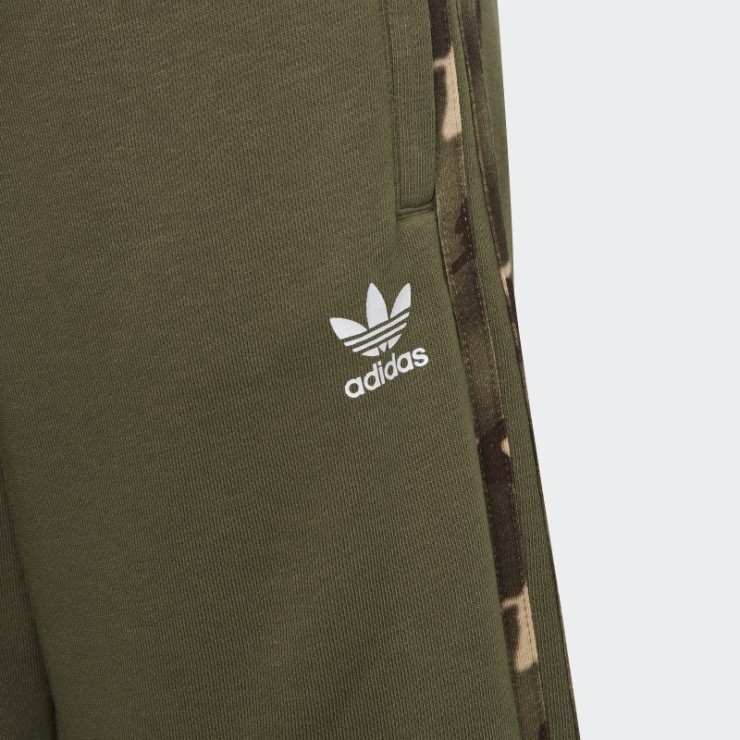 Pantalones Cortos Adidas Camo Moda Verde Oliva