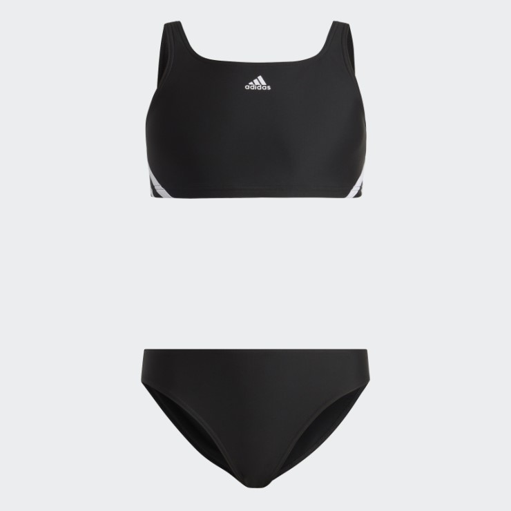 Bikini 3 Rayas Adidas Negro