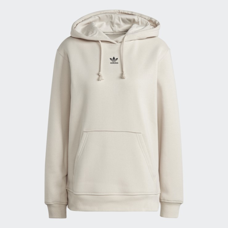 Adidas Sudadera Con Capucha Blanca Adicolor Essentials