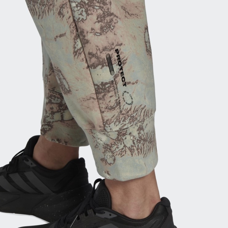 Pantalón Verde Adidas Parley 7/8 (género Neutro)