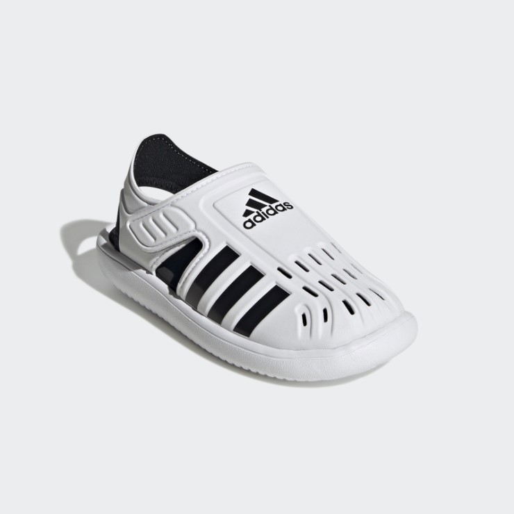 Sandalias De Agua Con Punta Cerrada De Verano Adidas Blanco