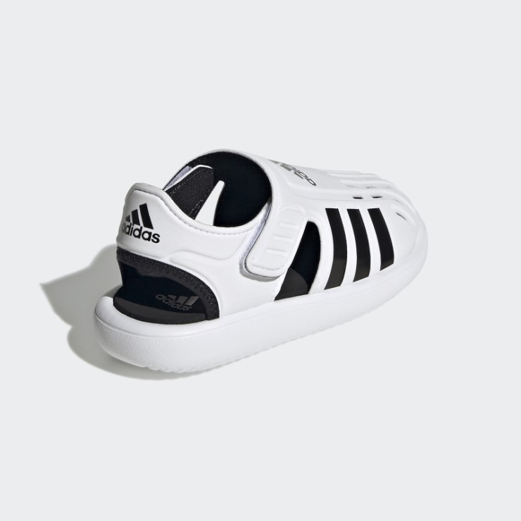 Sandalias De Agua Con Punta Cerrada De Verano Adidas Blanco