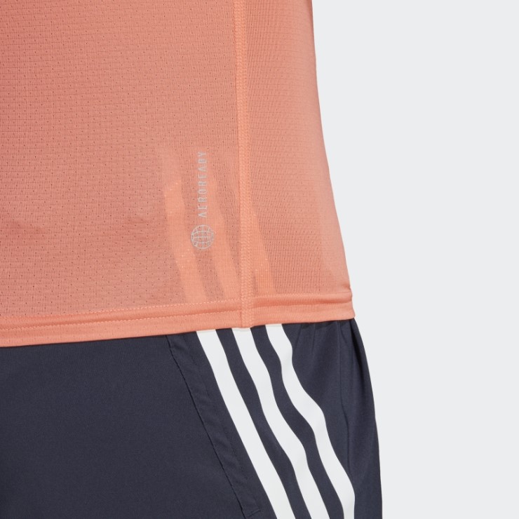 Camiseta Con Estampado Allover Boston Marathon 2023 Coral Adidas