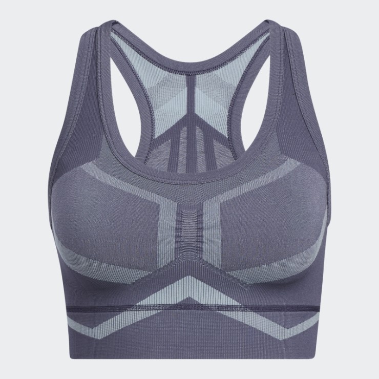 Sujetador Bicolor Formotion Studio Adidas Azul Marino