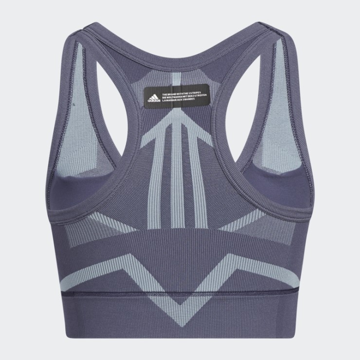 Sujetador Bicolor Formotion Studio Adidas Azul Marino