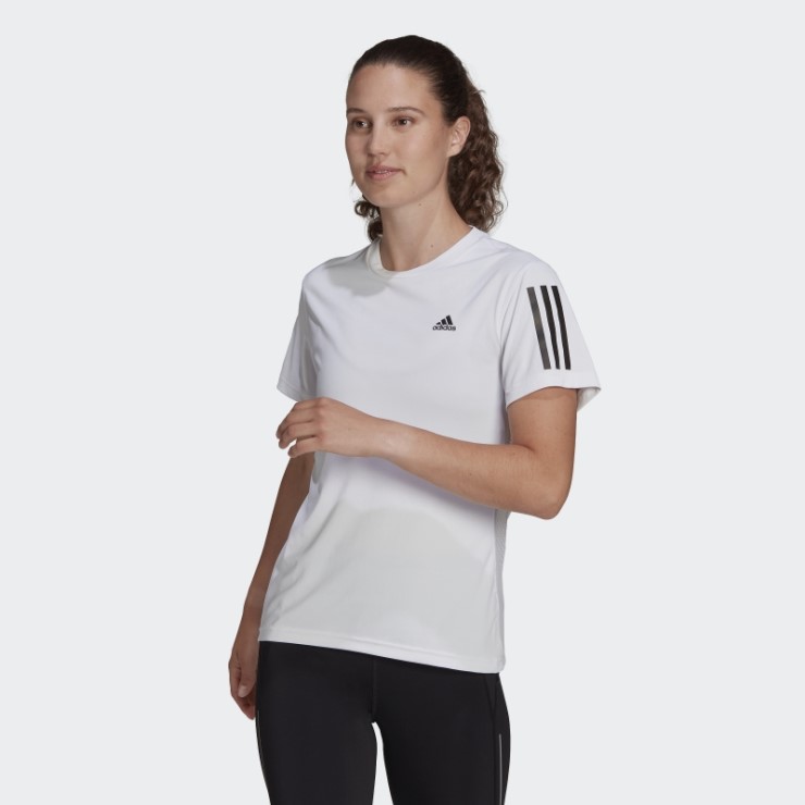 Camiseta Own The Run Adidas Blanca