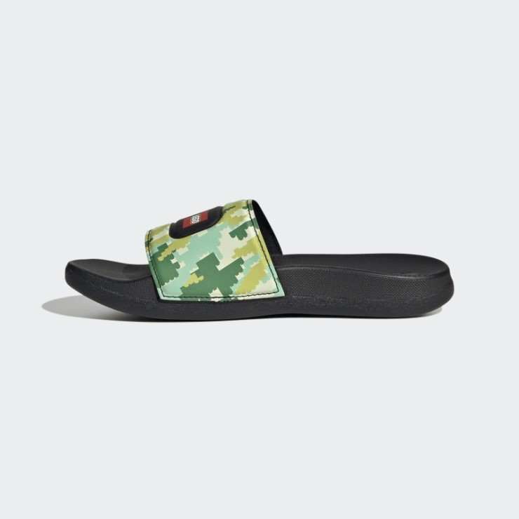 Chanclas Adidas Adilette X Lego Negras