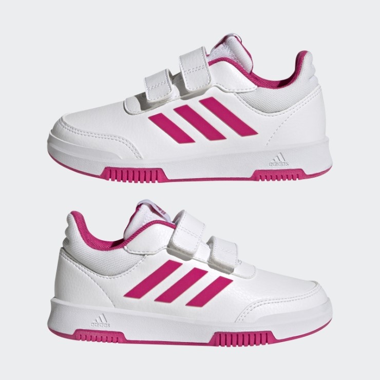 Zapatillas Adidas Tensaur Blancas Con Velcro