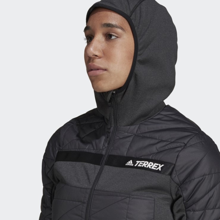 Chaqueta Adidas Terrex Multi Primegreen Hybrid Insulada Negra