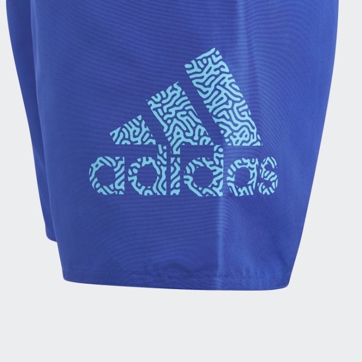 Bañador Azul Con Logo Clx Adidas