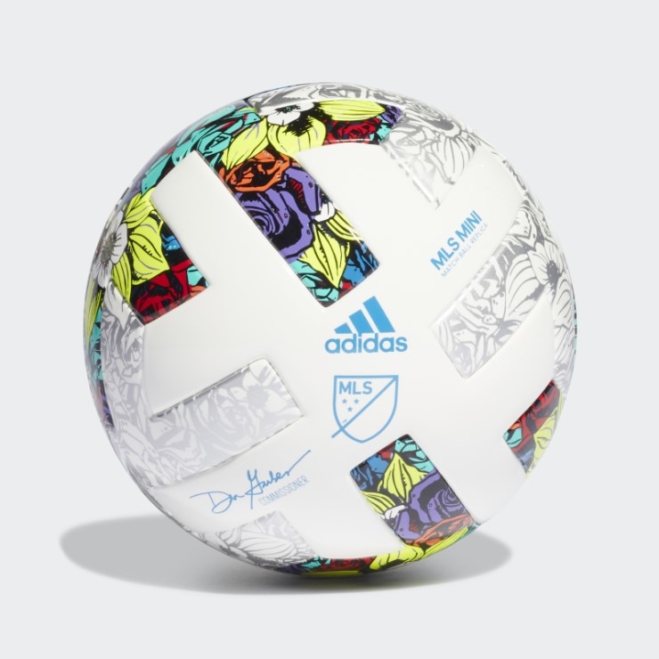 Mini Balon Adidas Mls Blanco