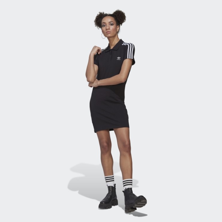 Vestido Adicolor Classics Tee Adidas Negro