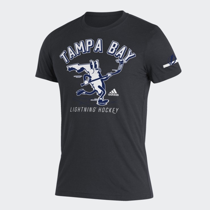 Adidas Camiseta Rayo Negro Melange