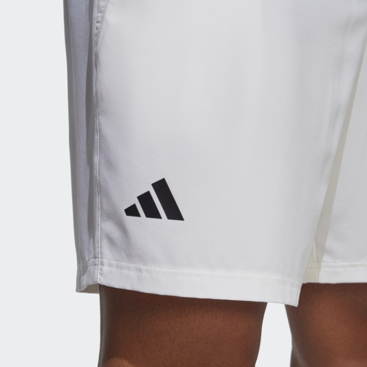 Adidas Club Tennis Shorts Tejidos Elásticos Blancos