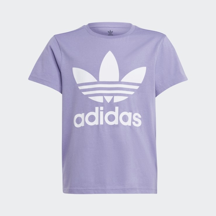 Camiseta Trefoil Lila Adidas