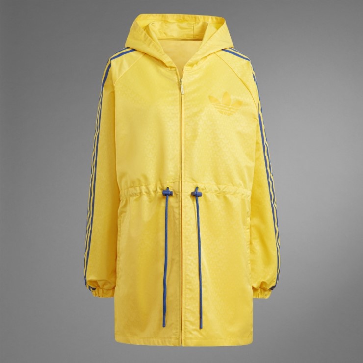 Chaqueta Cortavientos Con Monograma Adicolor Heritage Now Adidas