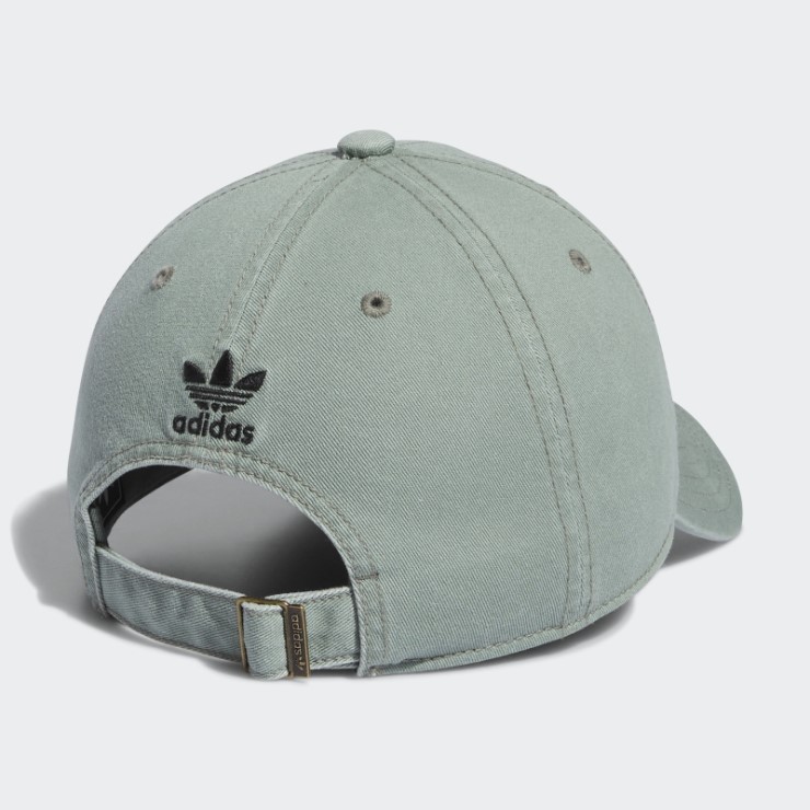 Gorra Holgada Con Tira Trasera Plateada Adidas