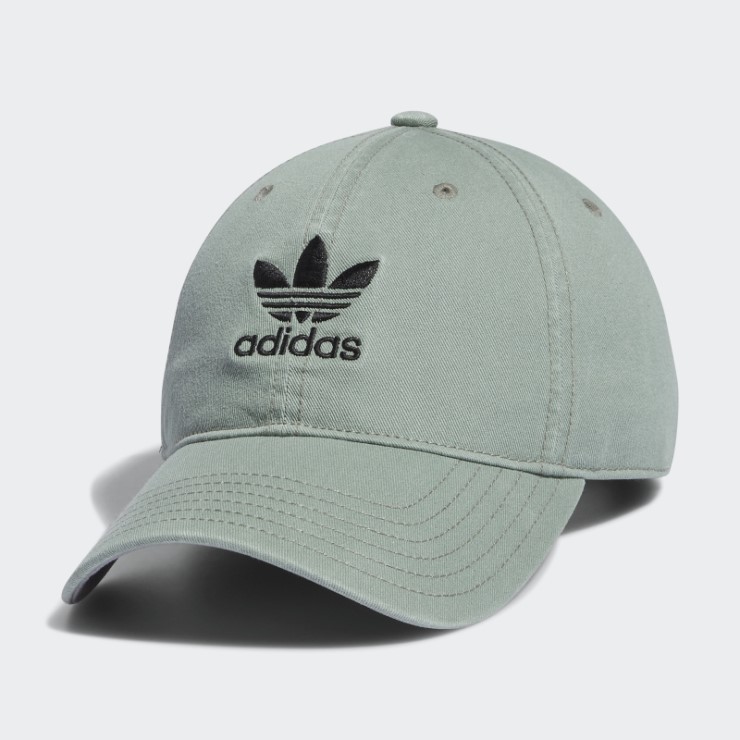 Gorra Holgada Con Tira Trasera Plateada Adidas
