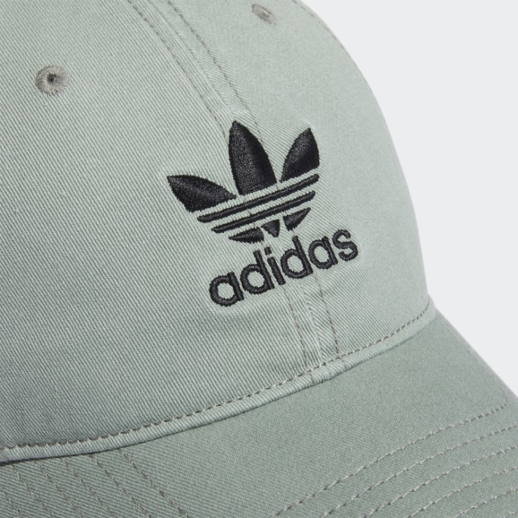 Gorra Holgada Con Tira Trasera Plateada Adidas