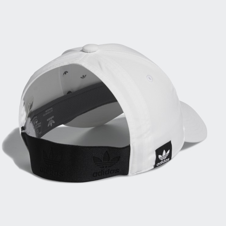 Gorro Adidas Blanco Sin Espalda Stretch Fit