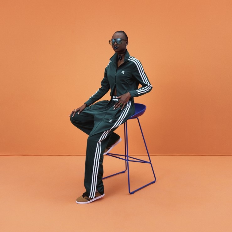 Pantalones De Chándal Adicolor Classics Firebird (tallas Grandes) Verde Oscuro Adidas