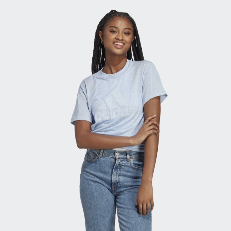 Azul Amanecer Mel Adidas Future Icons Winners 3.0 Camiseta Caliente